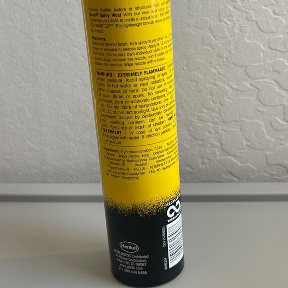 göt2b Glued  2-in-1 Dual Spray Nozzle Hair Styling Wax, 8 oz - Picture 4 of 5